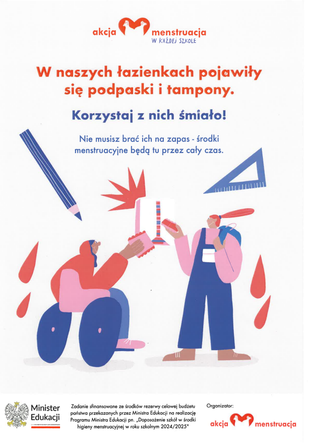 Akcja menstruacja w naszej szkole